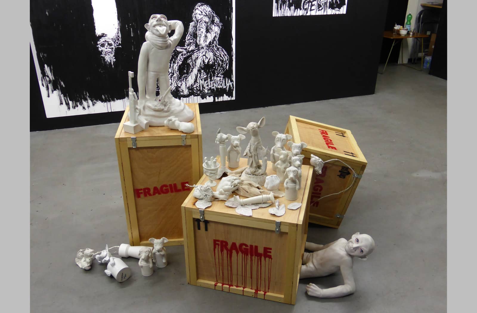 FRAGILE 2014 - Installation view