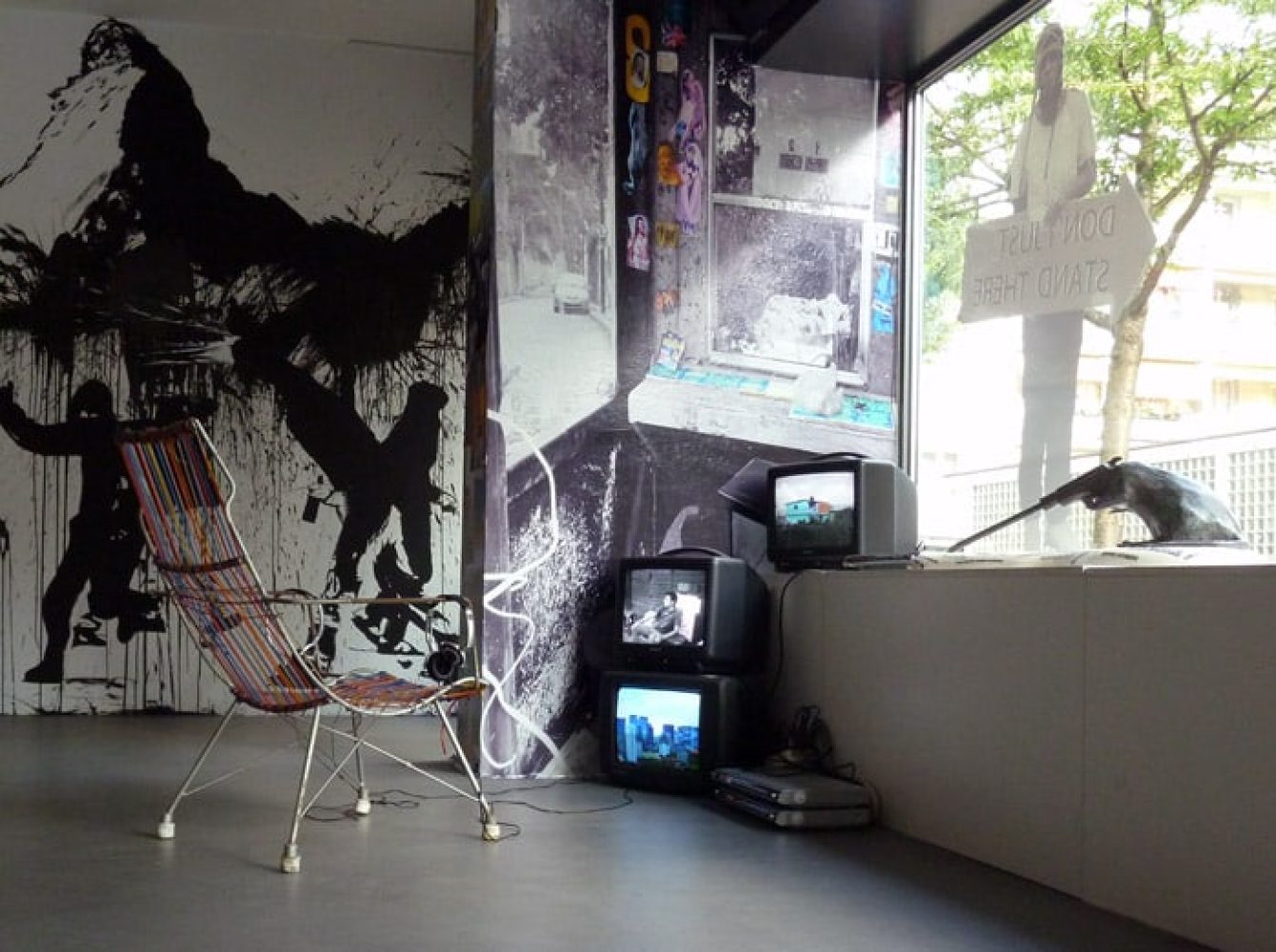 Installation view of Have a Reason at Gallery Daeppen, Basel, 2012.
