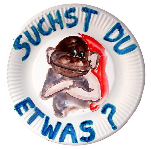 Paper plate - diameter 24 cm