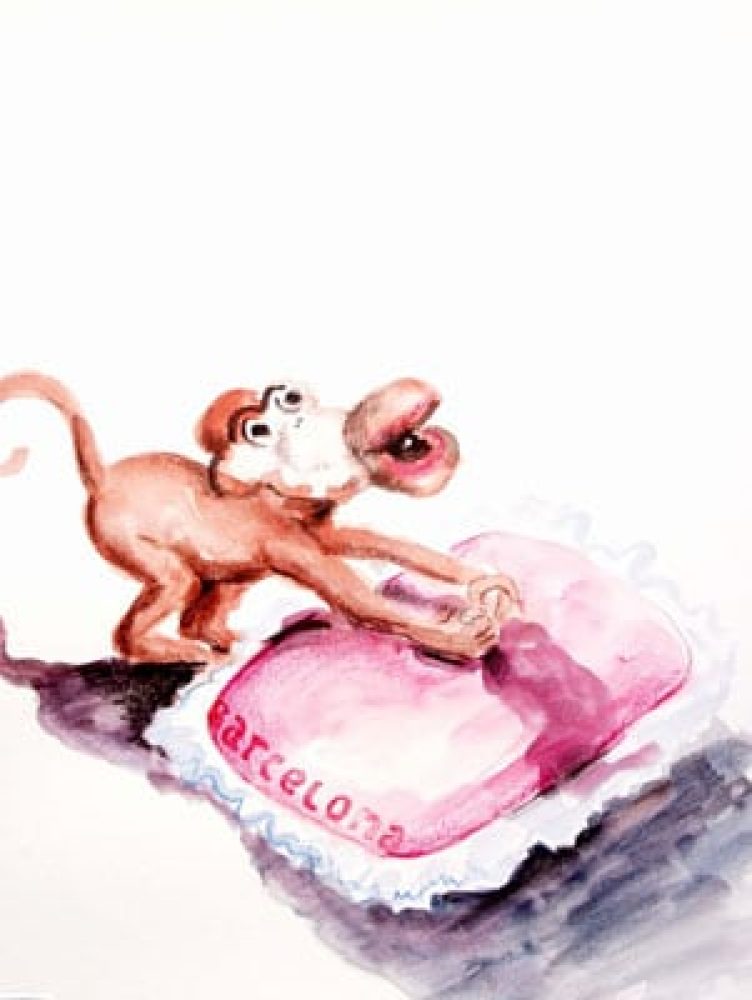 Barcelona 2006 - 29,5 x 21 cm - watercolour on paper