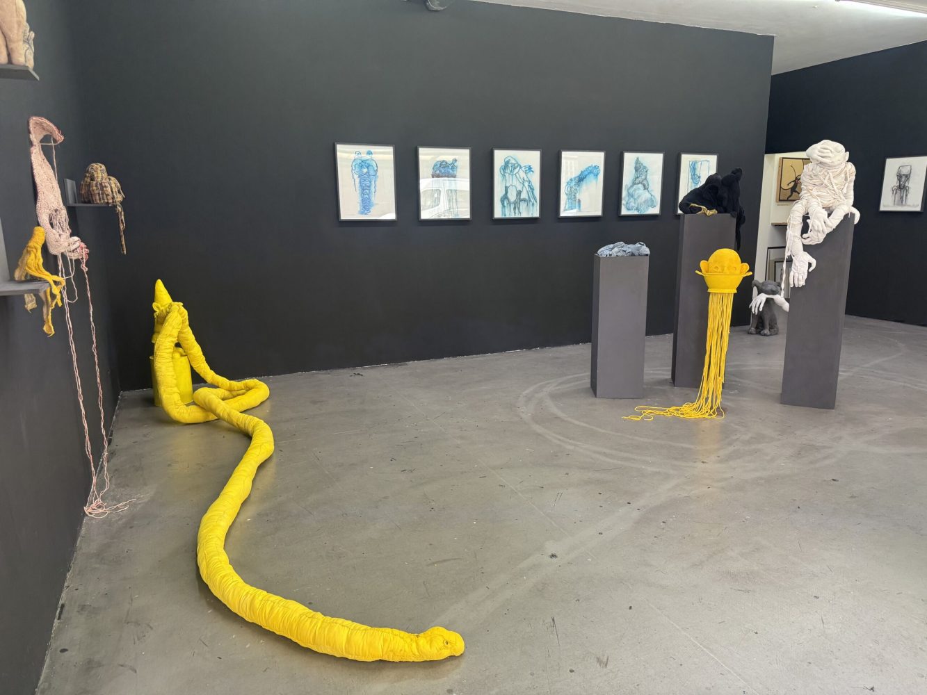 Where It Slightly Goes Off, exhibition view, Gallery Daeppen, August 2026