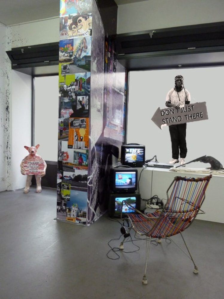 Installation view of Have a Reason at Gallery Daeppen, Basel, 2012.