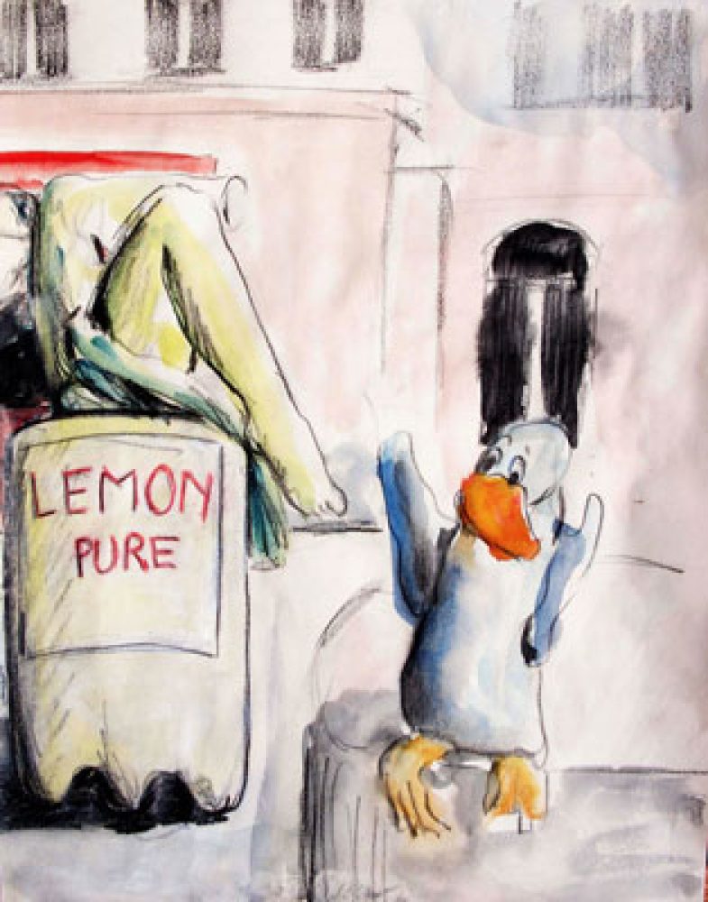 Lemon Pure 2006 - 29,5 x 21 cm - watercolour on paper