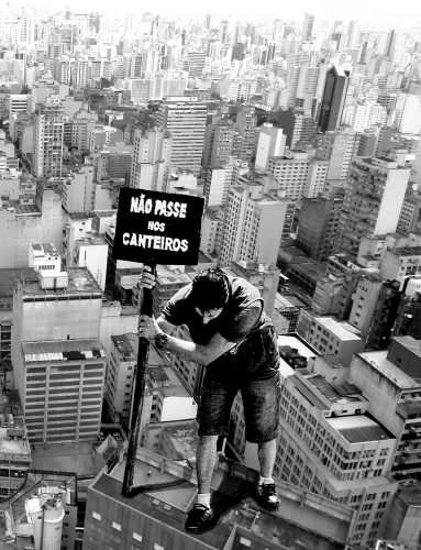 Have A Reason (installation detail) 2012- digital print