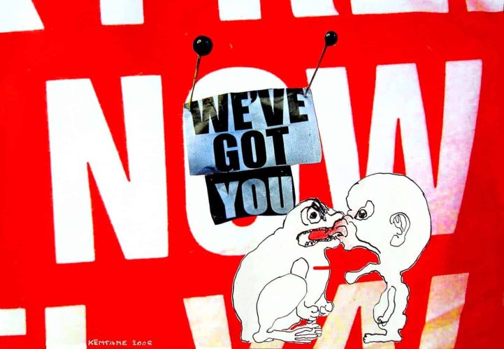 We 've got you - 20 x 28 cm