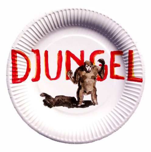 Paper plate - diameter 24 cm