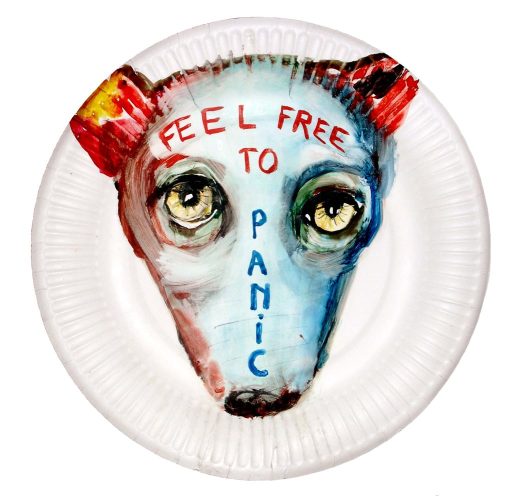 Paper plate - diameter 24 cm