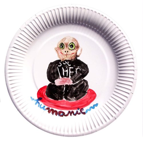 Paper plate - diameter 24 cm