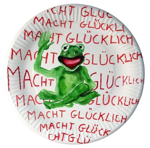 Paper plate - diameter 24 cm